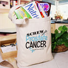 Screw Prostate Cancer Tote Bag 844162