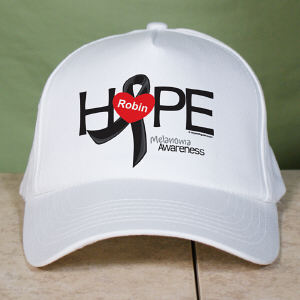Melanoma Hope Awareness Hat
