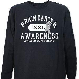 Brain Cancer Awareness Long Sleeve Shirt