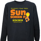 Sun Screen It Skin Cancer Awareness Long Sleeve Shirt