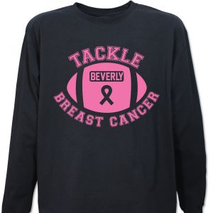 Tackle Breast Cancer Long Sleeve Shirt