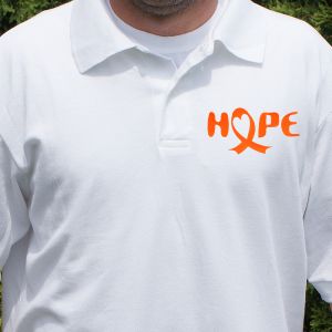 Hope Ribbon Polo Shirt