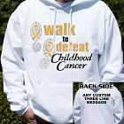 Walk To Defeat Childhood Cancer Hooded Sweatshirt H54241X