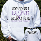 Needs A Cure Pancreatic Cancer Awareness Hooded Sweatshirt H54423X