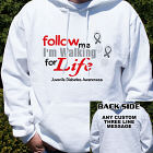 Walk for Life Juvenile Diabetes Awareness Hooded Sweatshirt H54436X