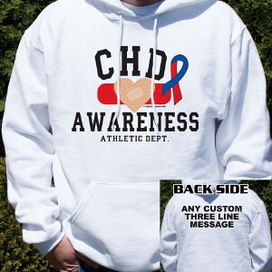 CHD Awareness Athletic Dept. Hooded Sweatshirt