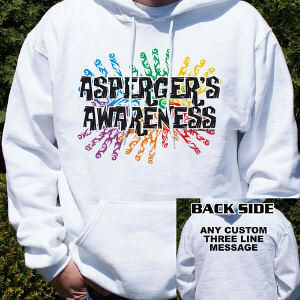 Asperger's Awareness Hooded Sweatshirt