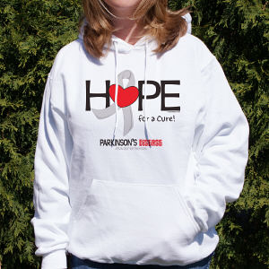 Parkinson's Hope for a Cure Hooded Sweatshirt