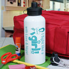 I Fight Like A Girl Cervical Cancer Awareness Water Bottle U526220
