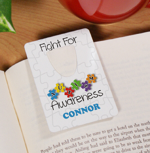 Fight for Autism Awareness Bookmark