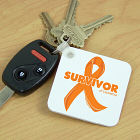 Leukemia Survivor Ribbon Key Chain 343150