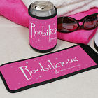 Boobilicious Breast Cancer Awareness Can Wrap Koozie 345789