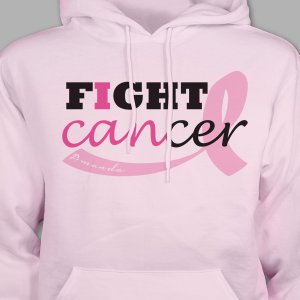 Fight Cancer Awareness Hooded Sweatshirt