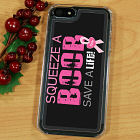 Squeeze a Boob Breast Cancer iPhone 5 Cover