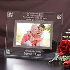 Memorial Glass Picture Frame