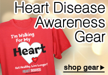 Heart Disease Awareness Gear