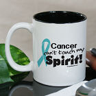 Teal Hope Ribbon Two Tone Mug 255920BK