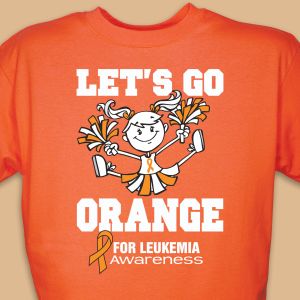 Let's Go Orange for Leukemia T-Shirt