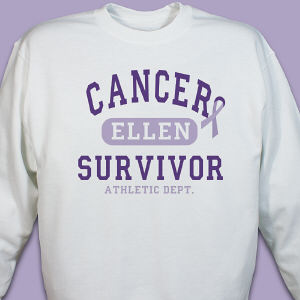 Pancreatic Cancer Survivor  Awareness Sweatshirt