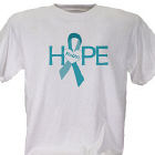 Ovarian Cancer Awareness Personalized T-shirt 34127X