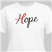 Hope Ribbon T-Shirt 310132X