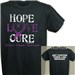Hope Love Cure Crohn's Disease Awareness T-Shirt 35305X