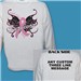 Butterfly Breast Cancer Survivor Long Sleeve Shirt 9074302X