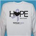 Testicular Cancer Hope For A Cure Long Sleeve Shirt 9075723X