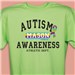 Personalized Autism Awareness Athletic Dept. T-Shirt | Autism Awareness Shirts