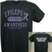 Personalized Epilepsy Awareness Athletic Dept. T-Shirt 34175X