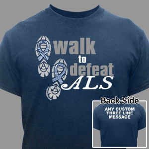 Personalized Walk to Defeat ALS T-Shirt