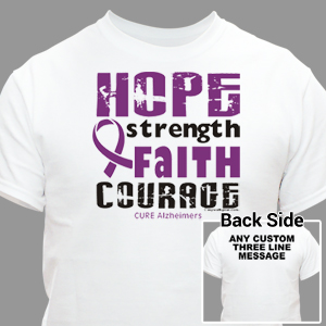 Cure Alzheimers Awareness T-Shirt