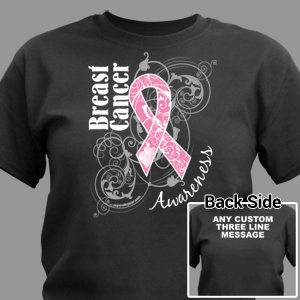 Breast Cancer Hope Ribbon Awareness T-Shirt