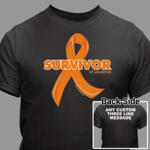 Leukemia Survivor Ribbon T-Shirt