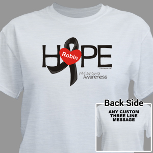 Melanoma Hope Awareness T-Shirt