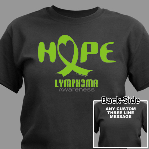 Hope Lymphoma Cancer Awareness T-Shirt