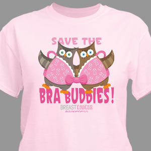 Save the Bra Buddies Breast Cancer Awareness T-Shirt