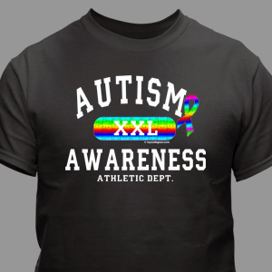 Autism Awareness Athletic Dept. XXL T-Shirt