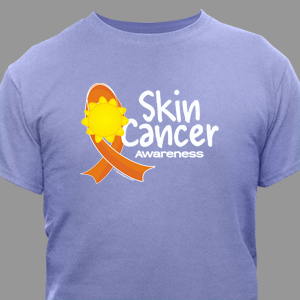 Skin Cancer Awareness Ribbon T-Shirt