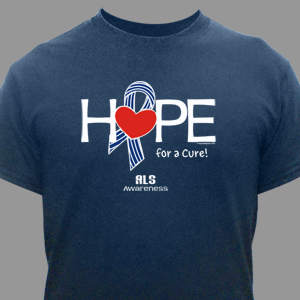 Hope For A Cure ALS Awareness T-Shirt