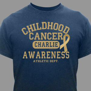 Childhood Cancer Awareness Athletic Dept. T-Shirt