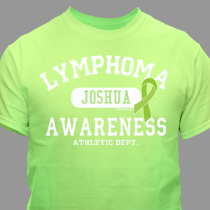 Lymphoma Awareness Athletic Dept. T-Shirt