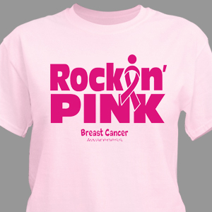 Rockin Pink Breast Cancer Awareness T-Shirt