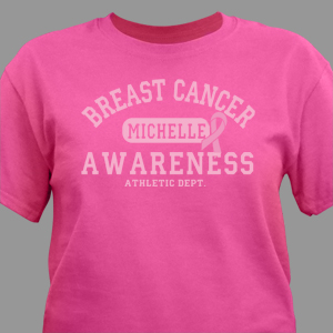 Breast Cancer Awareness Athletic Dept. T-Shirt