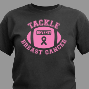 Tackle Breast Cancer T-Shirt