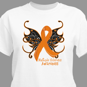 MS Butterfly Ribbon T-Shirt