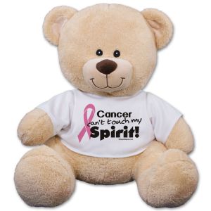 Pink Hope Ribbon Spirit Teddy Bear