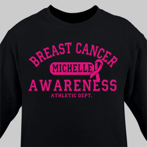 Breast Cancer Awareness Athletic Dept. Long Sleeve Shirt