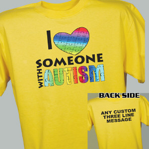 Personalized Autism Awareness T-Shirt