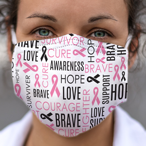 Breast Cancer Awareness Face Mask